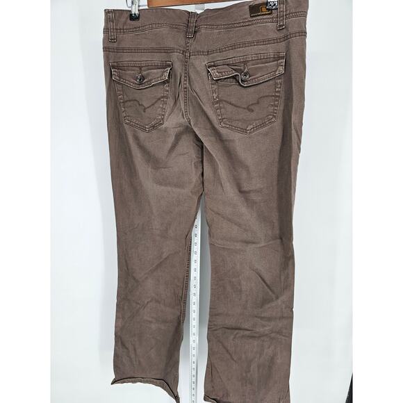 Bandolino Blu Womens Sz 12 Arianna Bootcut Pants Light Brown Vintage - Picture 3 of 5